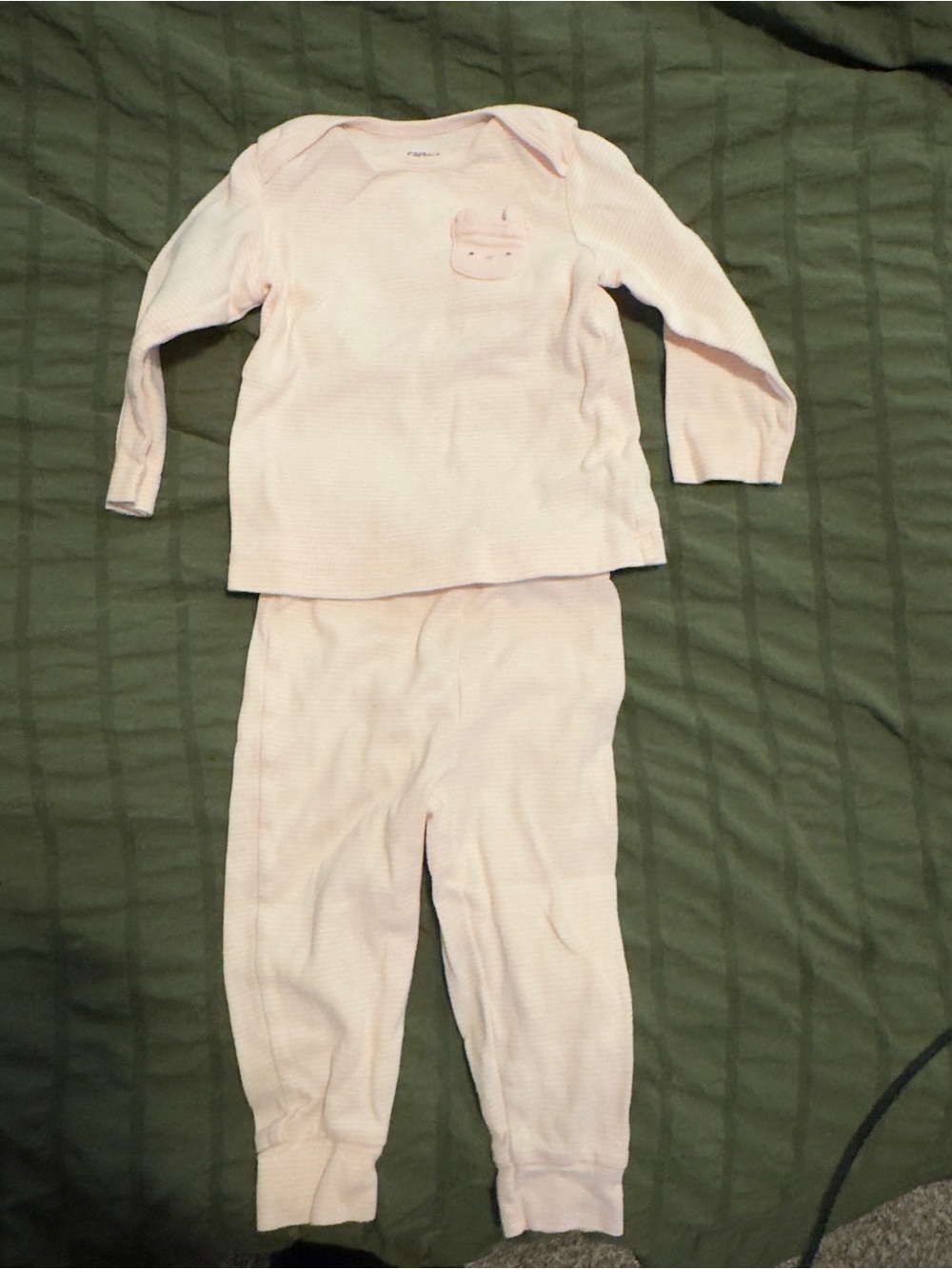 Carter's Light Pink Pajama Set